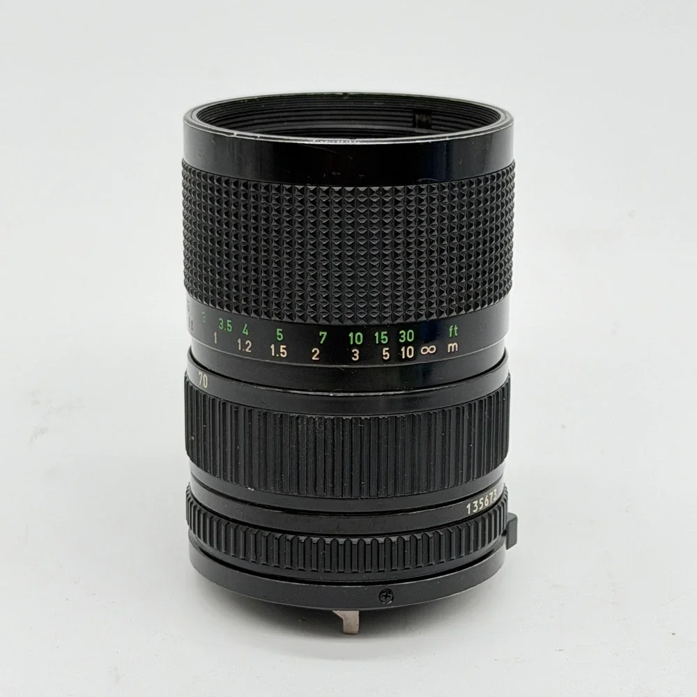 Canon Zoom Lens FD 35-70mm 1:4 Aperture Macro *Focus Ring Stuck at 35mm For Part